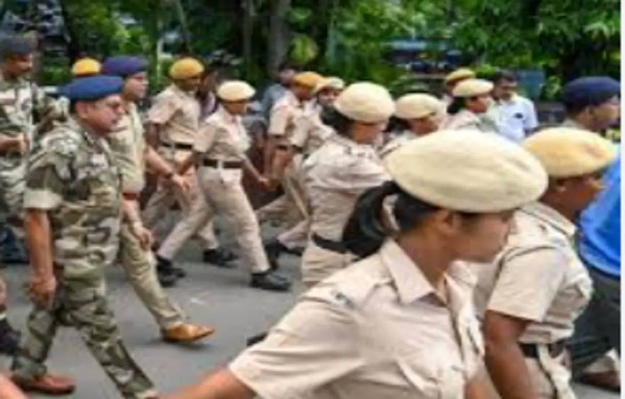 Central Force recce RG Kar hospital in Kolkata doctor rape murder case