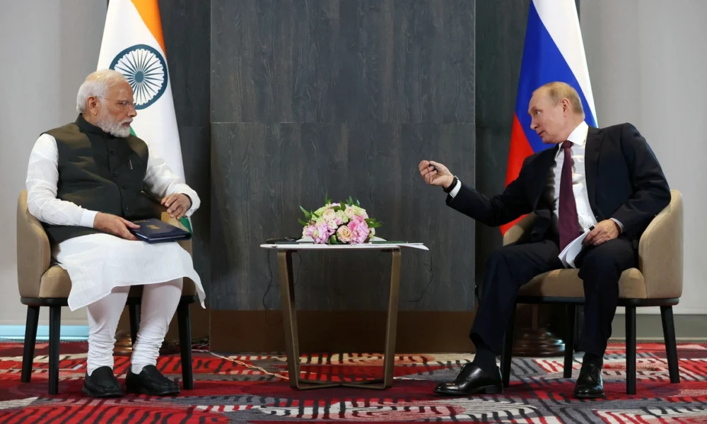 PM Modi holds talks with Vladimir Putin, calls for peaceful solution to Ukraine war