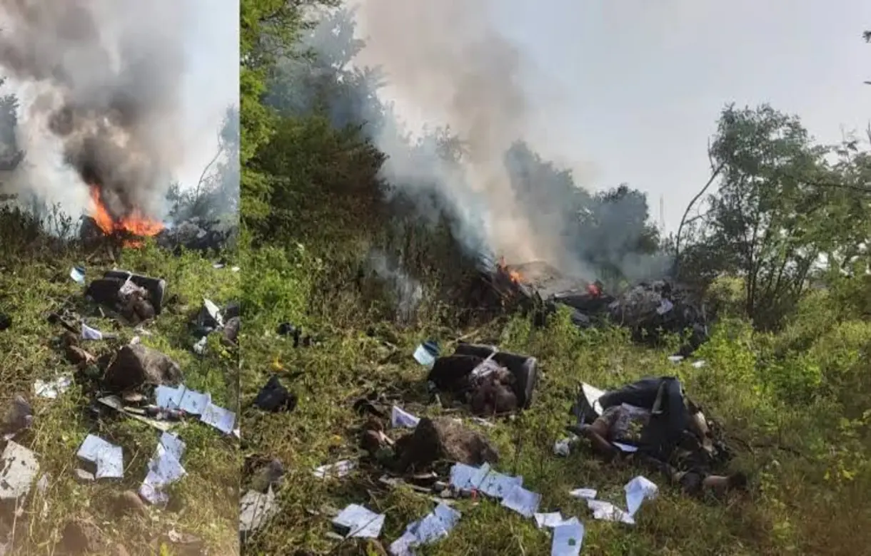 Helicopter crashes in Pune’s Bavdhan, 2 pilots killed