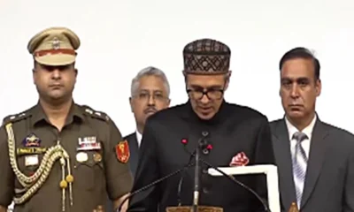 Omar Abdullah takes oath as Jammu and Kashmir Chief Minister, Congress stays out of cabinet