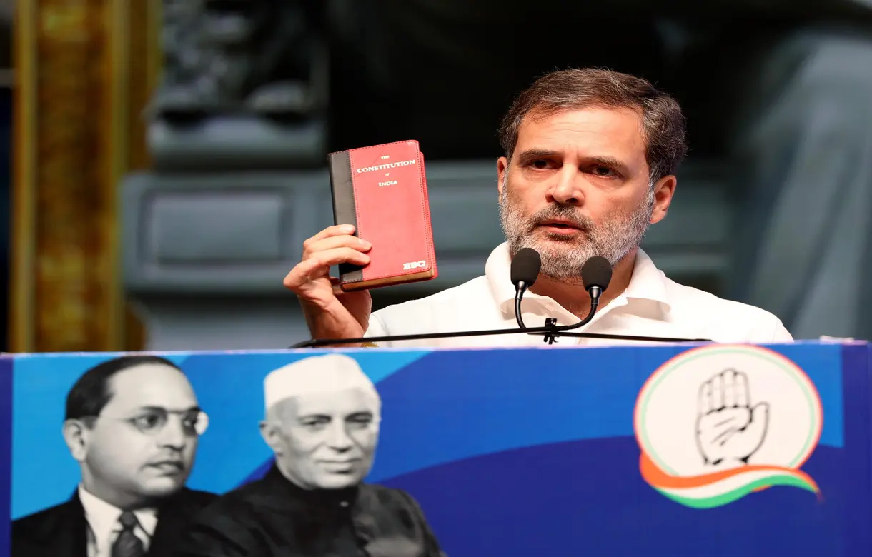 Constitution Day: Rahul Gandhi says PM Modi, RSS reinforcing barriers that obstruct paths of Dalits, Adivasis, OBCs