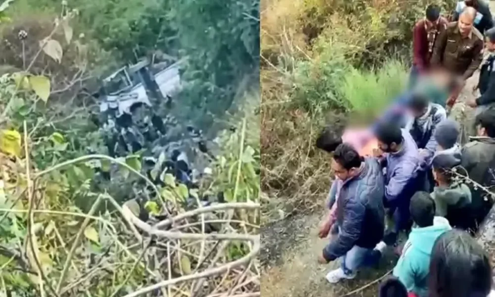 Bus falls into deep gorge in Uttarakhand’s Nainital, several injured