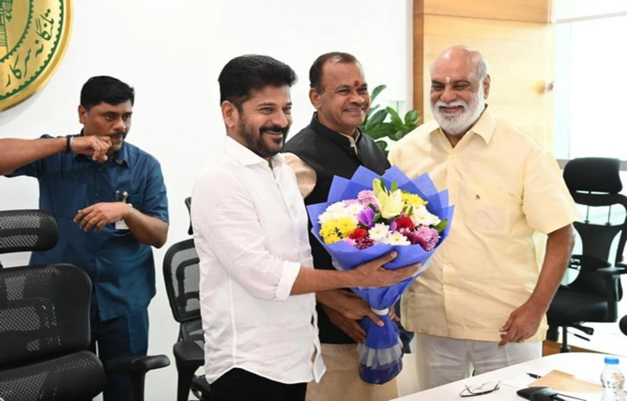 Telangana CM Revanth Reddy meets Tollywood actors, filmmakers, says celebrities must control their fans