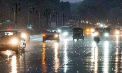 Delhi streets during heavy December rainfall breaking a 101-year record