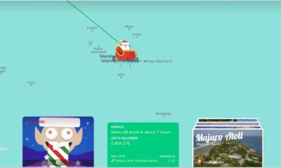 Santa tracking on Christmas Eve with NORAD and Google Santa Tracker