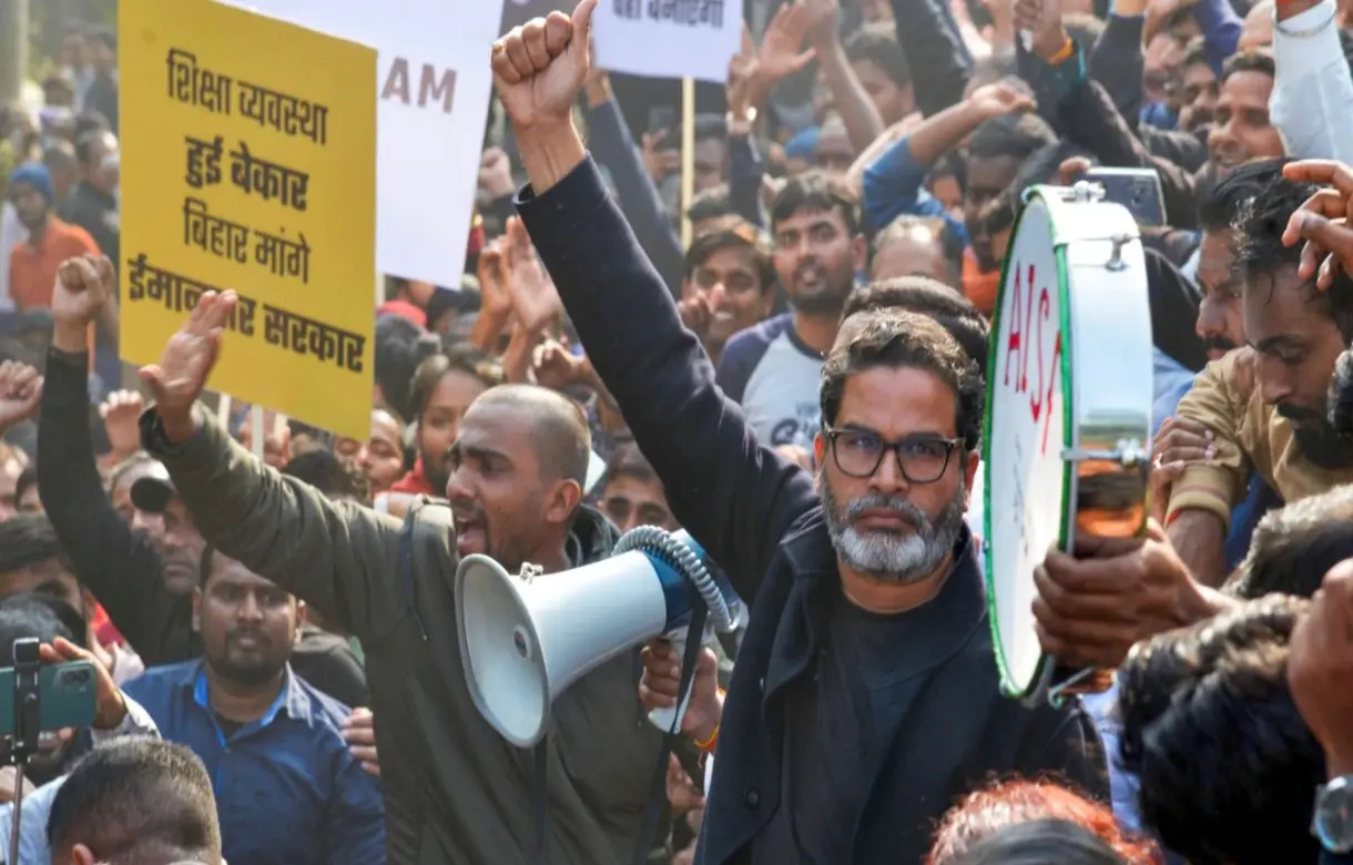 BPSC aspirants ask Prashant Kishore to step back from protest site, political strategist-turned-politician responds