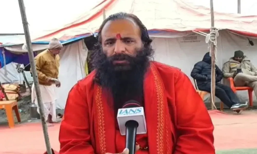 Akhil Bhartiya Akhada Parishad chief Mahant Ravindra Puri says no to non-Hindu shops at Mahakumbh in Prayagraj