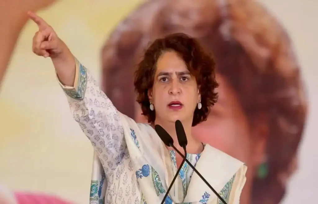 Priyanka Gandhi reacts to Ramesh Bidhuri’s controversial cheeks remark, says ridiculous