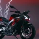 Aprilia Tuono 457 streetfighter motorcycle with a muscular design and aggressive stance