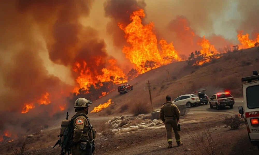 Fresh wildfire erupts in Los Angeles, National Guard deployed amid escalating crisis