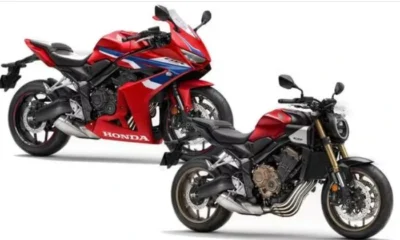 Teasers of Honda CBR650R and CB650R motorcycles for India launch