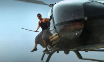 Ram Charan in an action-packed scene from Game Changer trailer