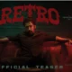 Official poster of 'Retro' featuring Suriya and Pooja Hegde