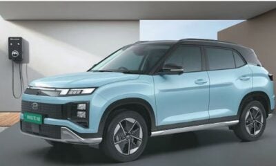 Lineup of upcoming electric vehicles in India, featuring Hyundai Creta Electric, Maruti e Vitara, and more.