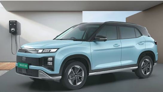 Lineup of upcoming electric vehicles in India, featuring Hyundai Creta Electric, Maruti e Vitara, and more.