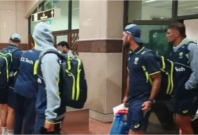 Australian cricket team arrives in Pakistan for ICC Champions Trophy 2025