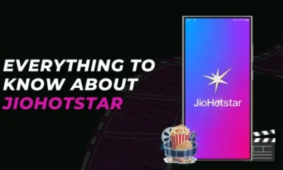 JioHotstar app on mobile device with logo