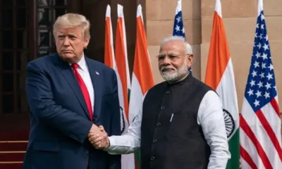 PM Modi and President Trump during their high-level meeting at the White House