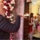 PM Modi performing Ganga Aarti at Mukhwa temple