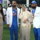 Virat Kohli touching Mohammed Shami’s mother’s feet after Champions Trophy 2025 win