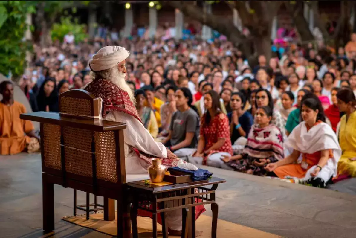 Sadhguru, Miracle of Mind app, meditation app, mental health, ChatGPT vs Sadhguru, Isha Foundation, mindfulness, Ajay Devgn Sadhguru, R Madhavan Sadhguru
