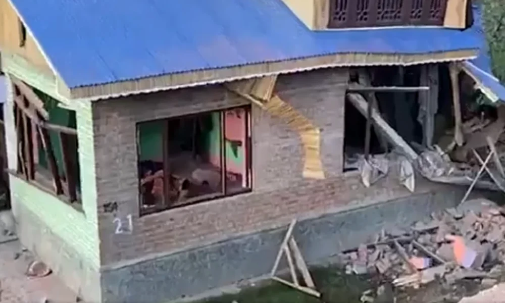 Houses of terrorists demolished in Jammu and Kashmir after Pahalgam attack