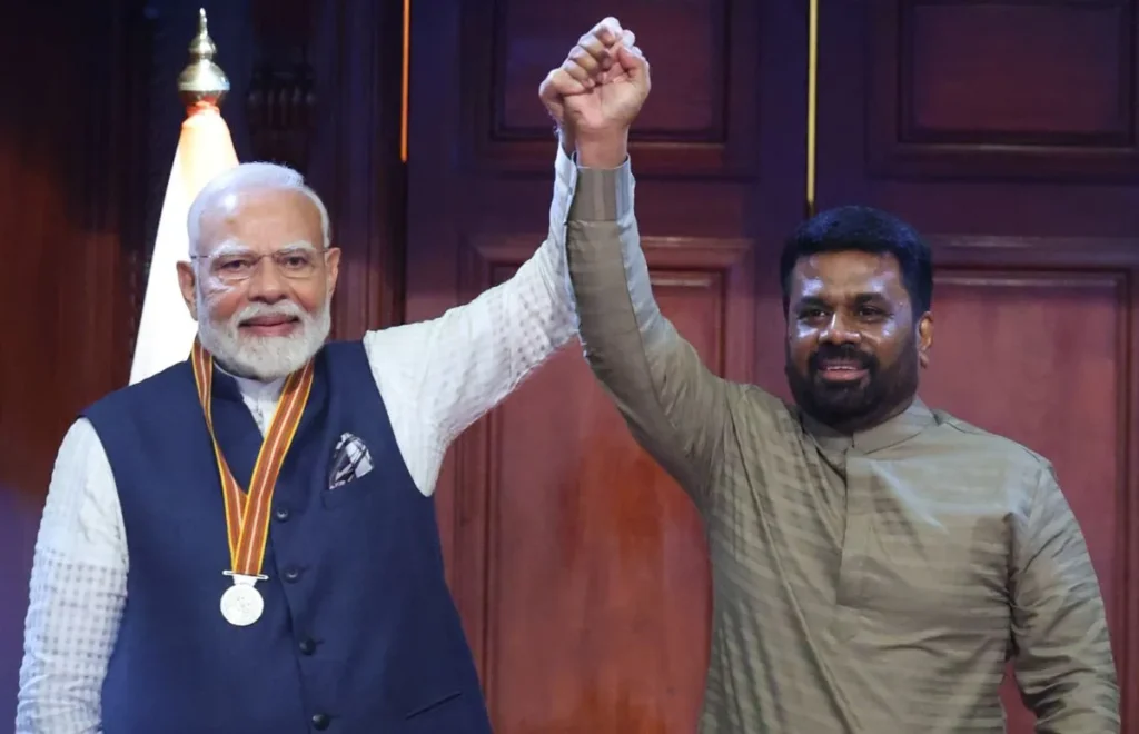 Narendra Modi conferred SL top civillian honour
