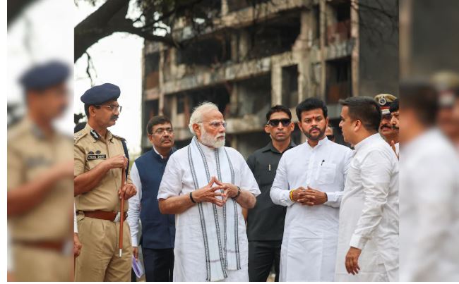 PM MODI Ahmedabad Visit