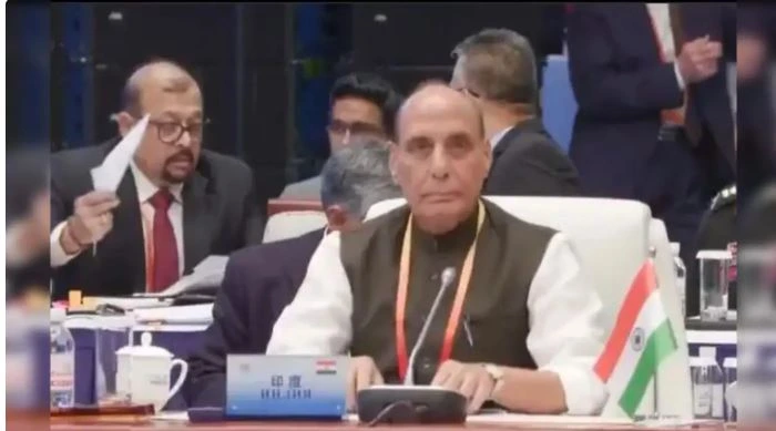 Rajnath Singh at sco