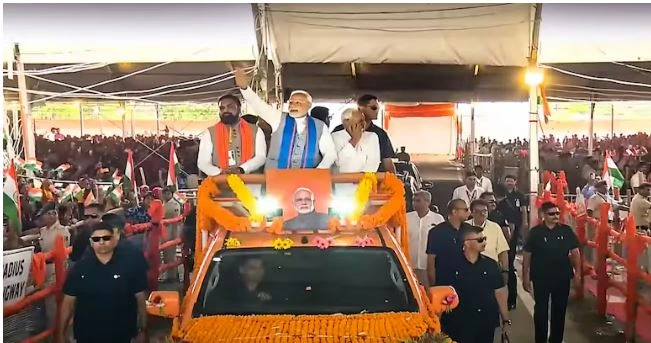 narendra modi in Siwan