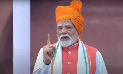 PM Modi addressing the nation from Red Fort on Independence Day