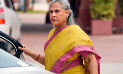 Image shows Rajya Sabha MP and actor Jaya Bachchan