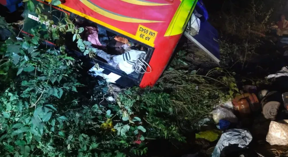 Andhra pradesh village accident