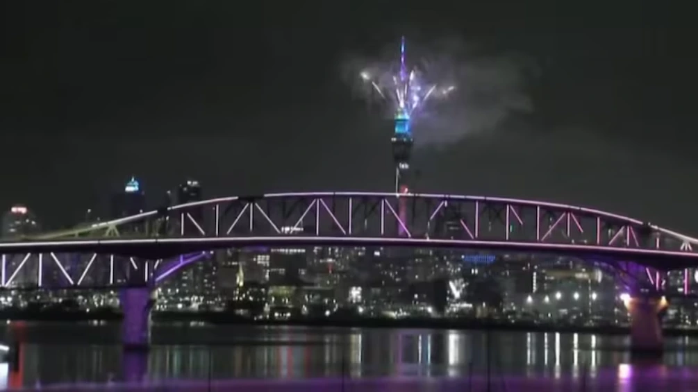 New Zealand rings in 2026 with fireworks at Auckland’s Sky Tower