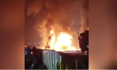 truck collision nh48