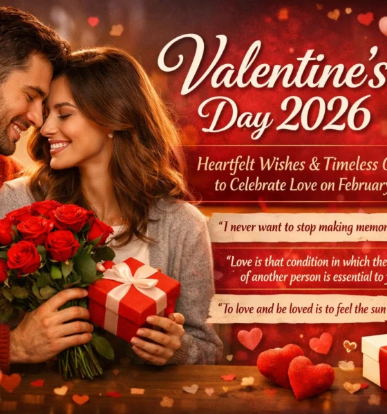 Valentine's Day 2026: wishes, messages and quotes to share with your loved one