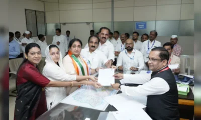 Sunetra pawar files nomination