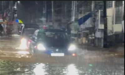 Waterlogging Guwahati due to rain