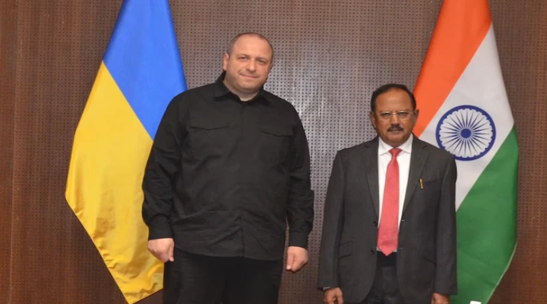Ukraine envoy meets Ajit Doval
