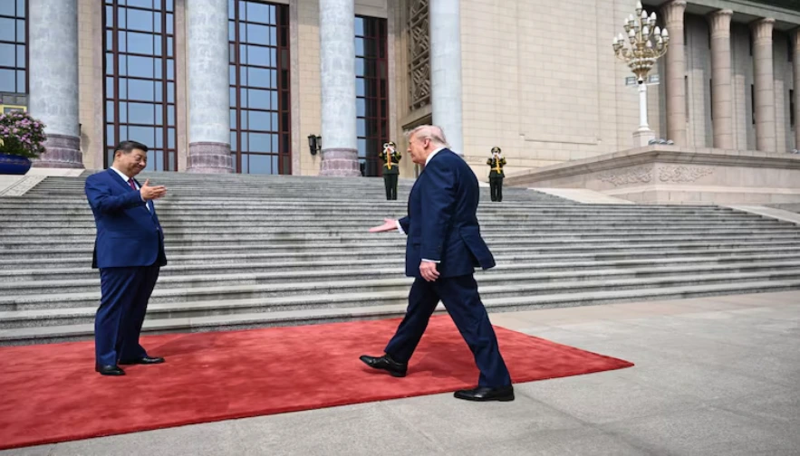 Trump and Xi hold high-stakes summit in Beijing
