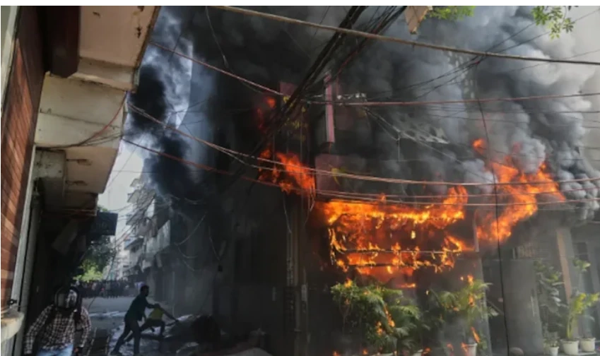 Malviya Nagar Hotel Fire