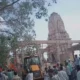 Temple roof collapse