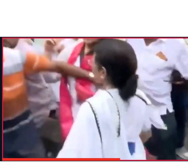 Mamta banerjee slaps own party worker