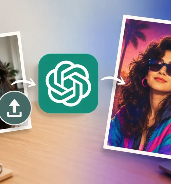 ChatGPT 80s photo trend and photo privacy